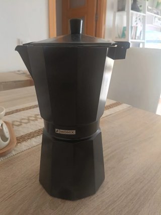 Cafetera Monix Vitro Noir 12 tazas