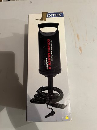 Hinchador Intex Doble Acción