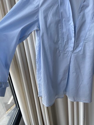 Camisa Pedro del Hierro azul talla 40
