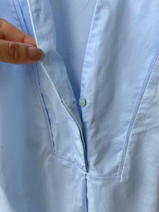 Camisa Pedro del Hierro azul talla 40