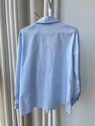 Camisa Pedro del Hierro azul talla 40