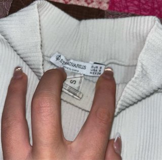 Top blanco sin mangas verano mujer