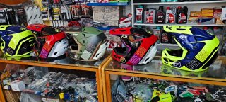 Casco moto Fly Racing Kinetic Rally Amarillo