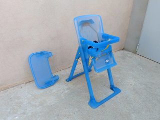 Trona Neonato color blau