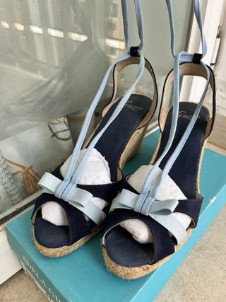 Zapatos de cuña de mujer veraniegos