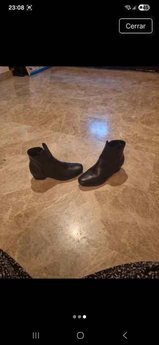 Botines negros