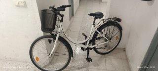 Bicicleta Paseo Mujer Blanca