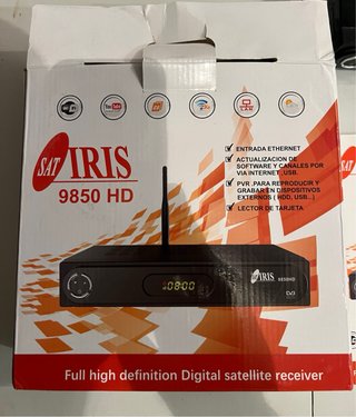 Decodificador IRIS 9850 HD