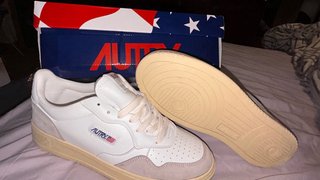 Zapatilla Autry Blanca Talla 45