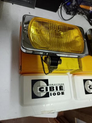 Faros Antiniebla Cibie Iode Amarillos