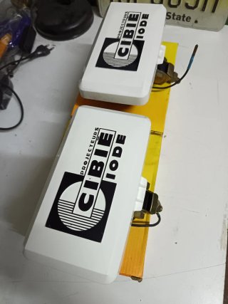 Faros Antiniebla Cibie Iode Amarillos