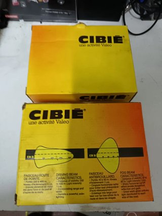 Faros Antiniebla Cibie Iode Amarillos