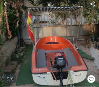 Barca de pesca sin licencia 3 metros