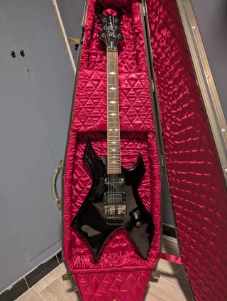 Bc Rich Warlock NJ Neck-Thru + Estuche