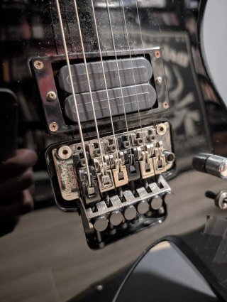 Bc Rich Warlock NJ Neck-Thru + Estuche