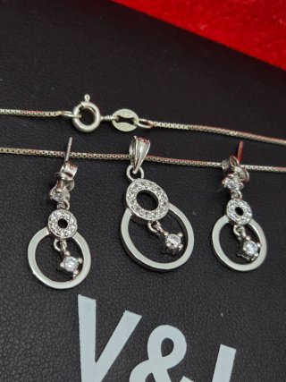 Conjunto Plata 925 Ley