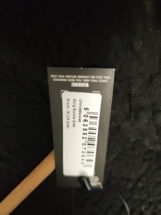 Chaleco negro con pelo interior