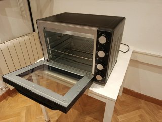 Horno Eléctrico Mandine Negro