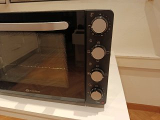 Horno Eléctrico Mandine Negro