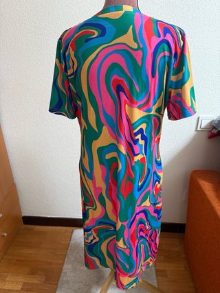 Vestido Multicolor Talla XL Nuevo