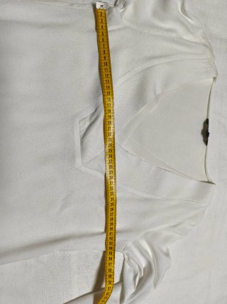 Camisa blanca manga larga