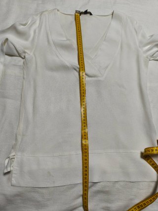 Camisa blanca manga larga