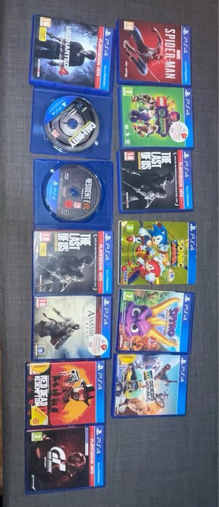 13 Juegos PS4 (PlayStation 4) - Varios Géneros