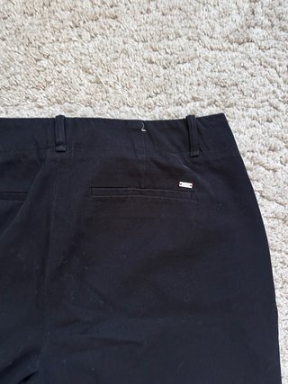 Pantalón Tommy Hilfiger Talla US 6 Mujer Negro