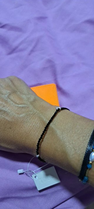 Pulsera Tous Plata y Cordón Negro ( Nueva)