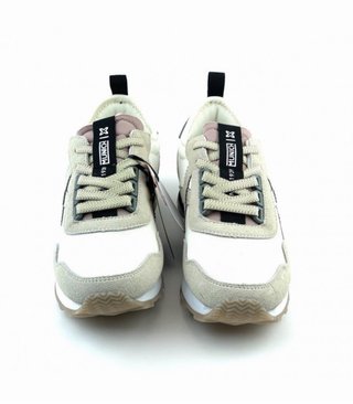 Zapatilla Munich Talla 41 Beige/Blanco
