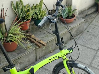 Bicicleta plegable B'TWIN 20 pulgadas