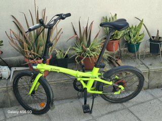 Bicicleta plegable B'TWIN 20 pulgadas