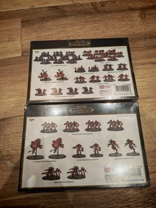 Warhammer Legions Imperialis Cajas