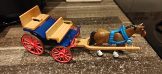 Carro y Caballo Playmobil