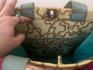 Bolso Tous Original Beige y Marrón