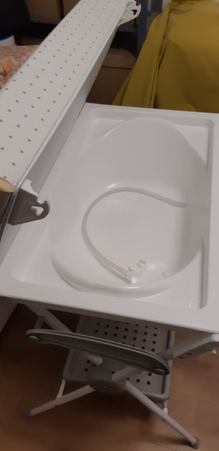 Cambiador bañera bebé