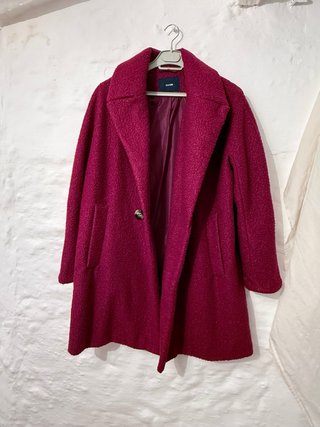 Abrigo Kiabi rosa talla xl