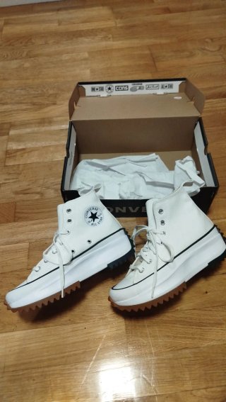 Converse Run Star Hike blancas SIN ESTRENAR