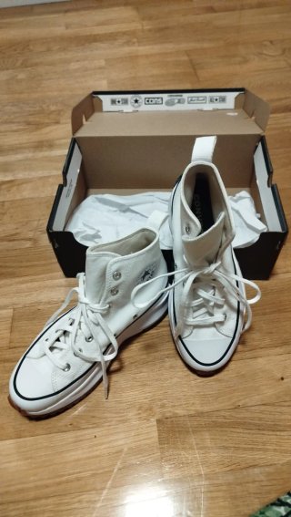 Converse Run Star Hike blancas SIN ESTRENAR