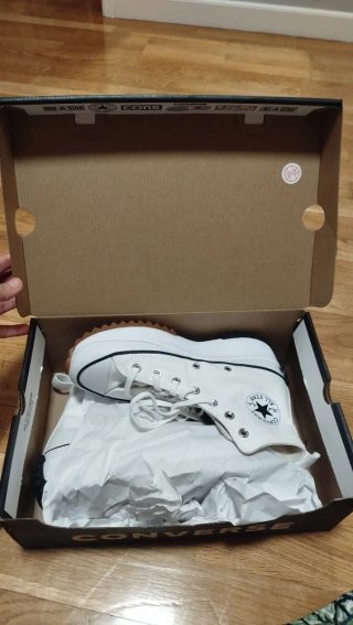Converse Run Star Hike blancas SIN ESTRENAR
