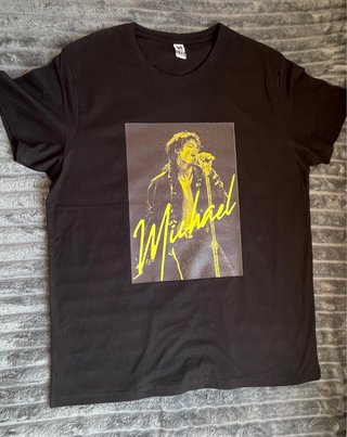 Michael Jackson Camiseta Estilo Vintage Festival