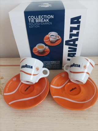 Lavazza Roland Garros Set Tazzine Limited Edition