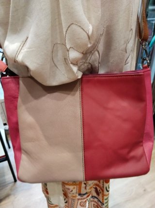 Bolso Soruka rosa y fucsia