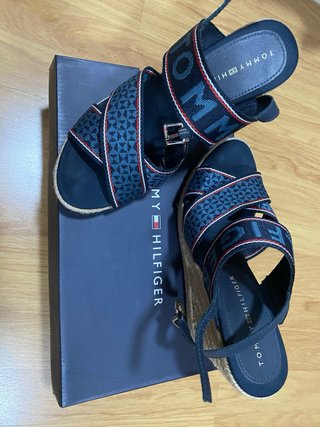 sandalias de cuña Tommy Hilfiger