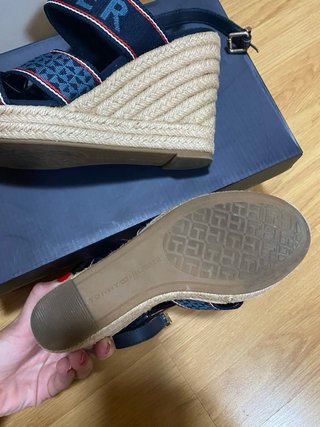 sandalias de cuña Tommy Hilfiger