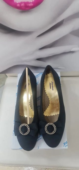 Zapatos de fallera Creaciones Aurora negros
