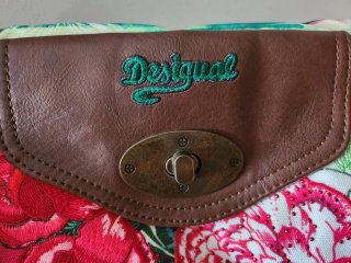 Bolso Desigual Multicolor y Marrón