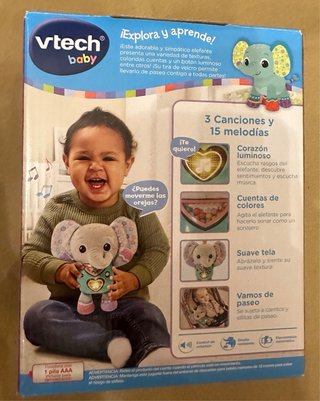 Peluche Vtech Pequelefante Bebé Interactivo