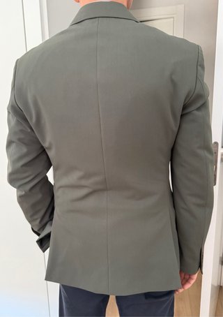 Blazer cruzado hombre 46 Slim Fit