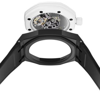 Swatch Royal Pop Correa Negra y Blanca